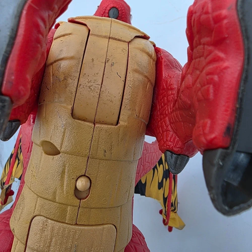 Fisher Price Imaginext Castle Eagle Talon Red DRAGON w/ Sounds Wings Works